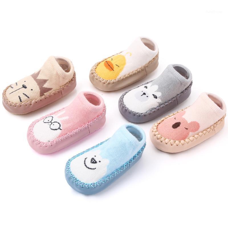 

Cotton fabric Cartoon Baby Shoes Slip On Soft Toddler Shoes Non Slip Baby Floor Socks1, Blue