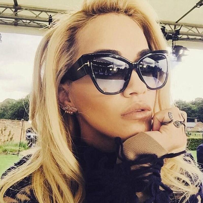 

JackJad Fashion Women Cat Eye Vintgae Gradient ANOUSHKA Sunglasses Brand Design Sun Glasses Street Snap Feminino