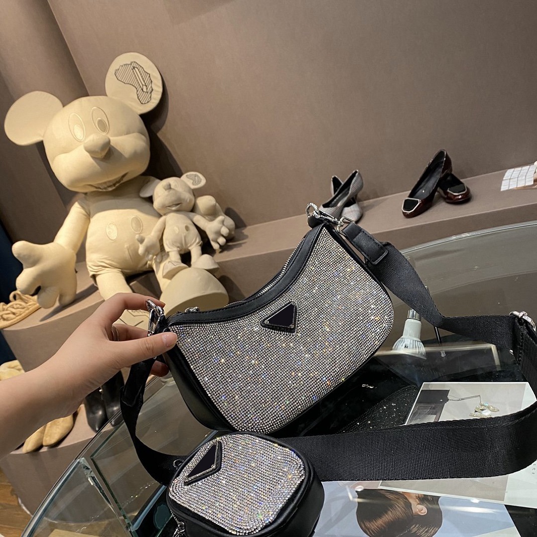 New Hadbags Female Shoulder Bags Woman Sac High Quality Bag Diamond Cowhide Mid-size Top Rank Hot Sale Retro Special Designer Fast Ship