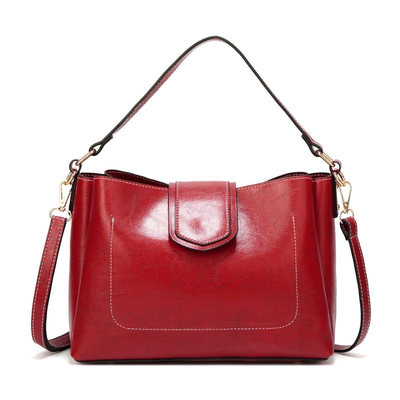 

New style women's bag fashion messenger bag retro handbag, Coffee