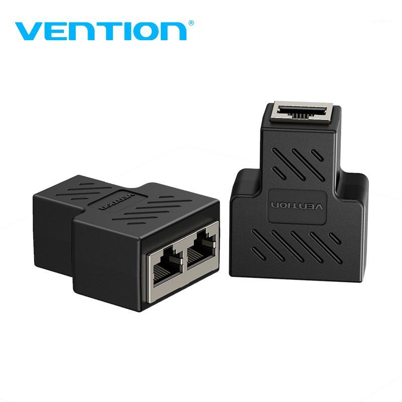 

Vention RJ45 Splitter 1 to 2 RJ45 Splitter Network Adapter Female Network Extender Extension Connector for Laptop Ethernet Cable1