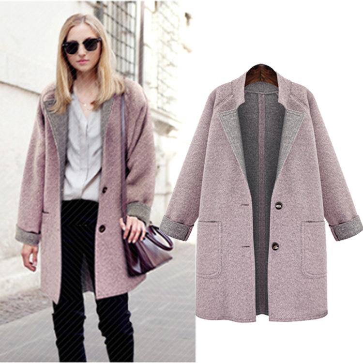 

Women Trench Long Coat 2020 Winter Spring Lapel Long Sleeve Coats Office Ladies Solid Slim Overcoat Outwear Abrigo Mujer, Camel