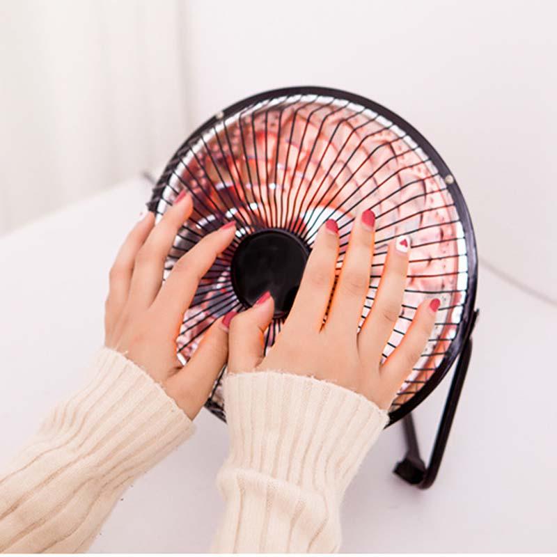 

Electric portable Heater air fast 150w mute Students office Home Desktop heater Mini quartz tube type small solar stove