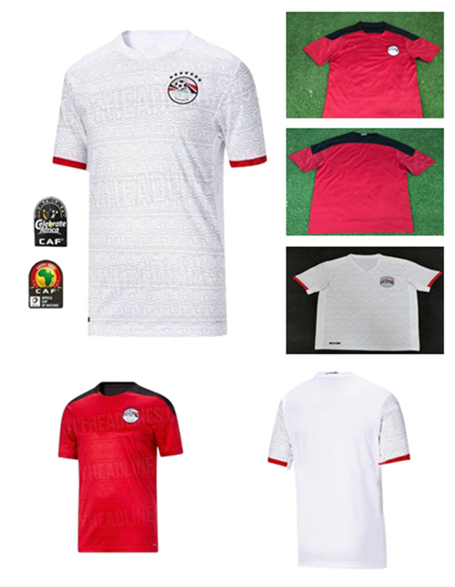 

2021 Egypt M. Salah 10 Salah Ivory Coast Ghana Morocco football shirt 20 21 Home Away Jersey men's football shirt, Red