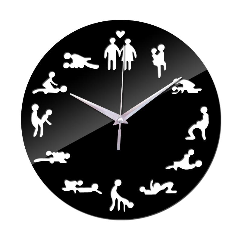 

New design diy home decor wall watches mirror acrylic material wall stickers hollow single face needle quartz clocks