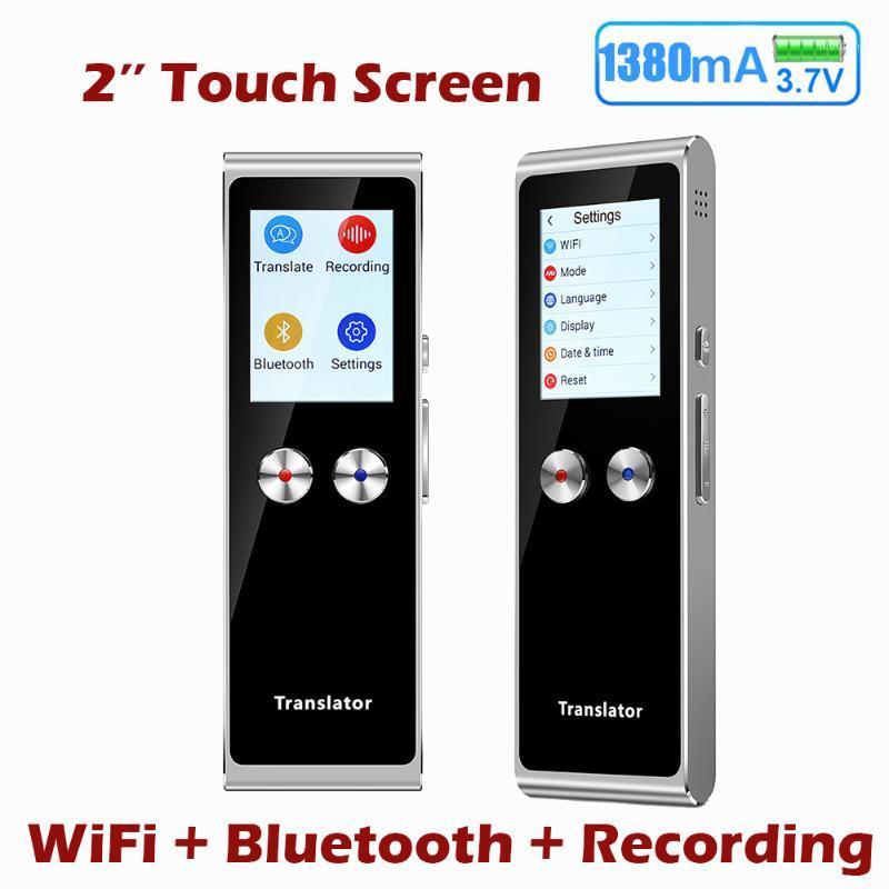 

T8S Portable Voice Translator Wifi Real Time Instant 51 Languages Touch Screen 1380mAH Battery Translation Language For Travel1