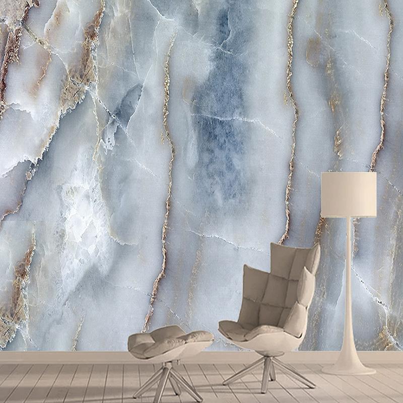 

100x50cm Marble Pattern Non-woven Wallpaper Murals Wall Papers Home Decor Non-woven Wallpaper For Living Room Background