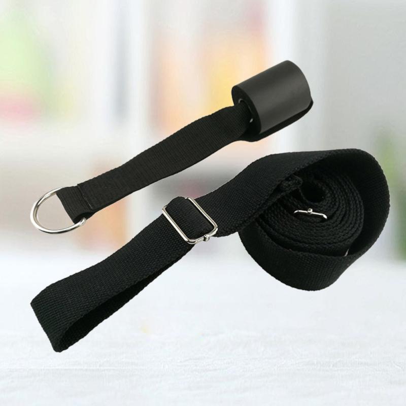 

2Pcs Strtch Belt Durable Convenient Practical Stretch Band Portable Yoga Strap Fitness Elastic Band Exercise Belt for Sport Yoga, Red