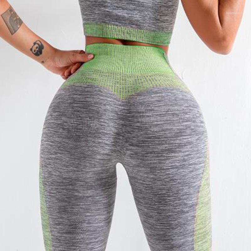 

Push up Leggings Women Yoga Leggings Spliced Stretchable High Waist Quick Dry Bodycon Running Gym Fitness Sports Pants1, Blue