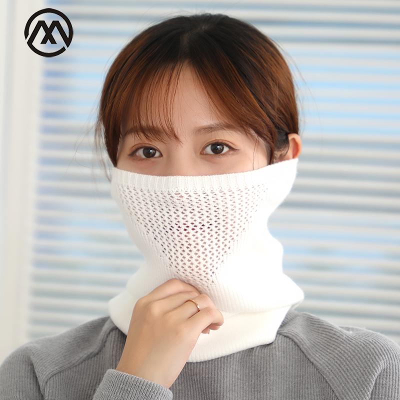 

Warm Winter Scarf For Women's Ring Bib Protect The Neck Cotton Women's Autumn Knitted Scarf Is Soft Comfortable And Breathable