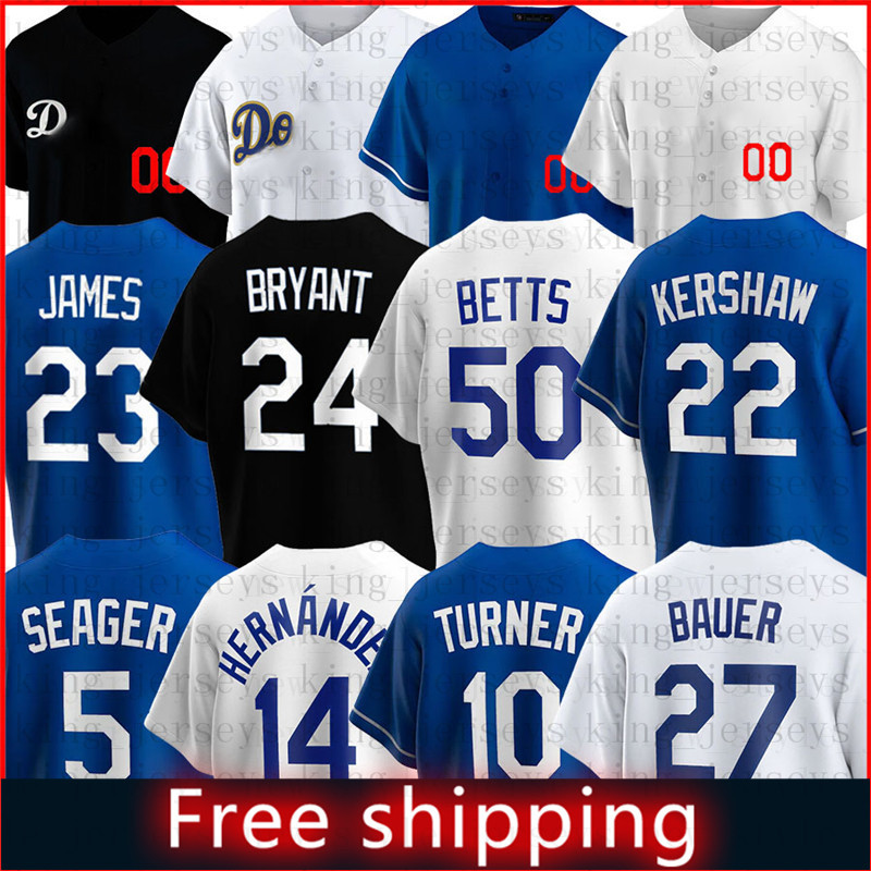 

50 Mookie Betts 22 Clayton Kershaw Baseball Jerseys 35 Cody Bellinger WALKER BUEHLER Justin Turner Julio Urias zz1, Men(dao qi)