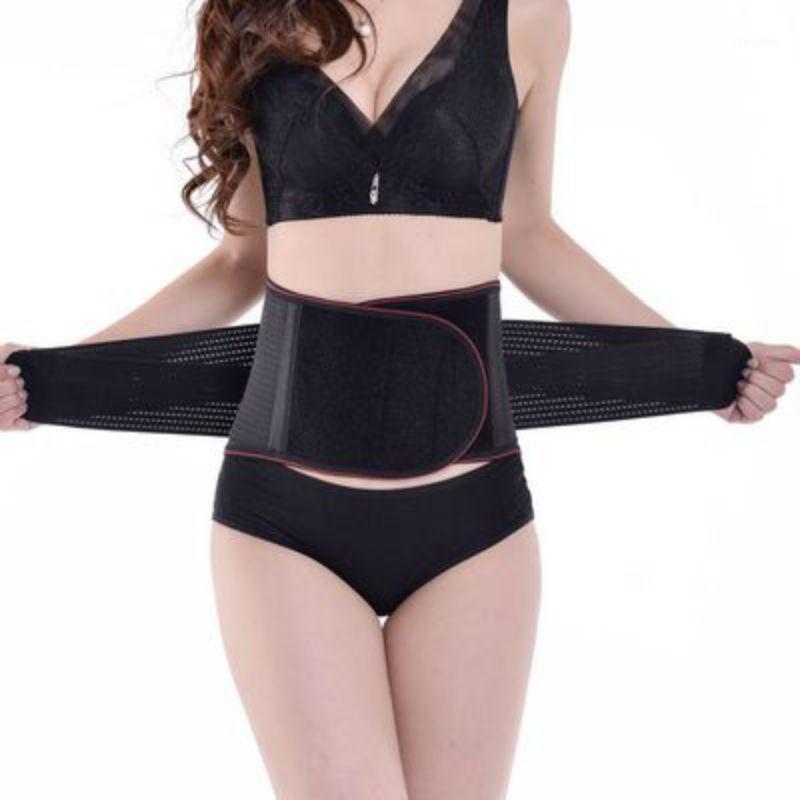 

M-2XL Women Waist Support Belt Breathable Self-heating Lumbar Brace Warmer Protection Relieving Tool1