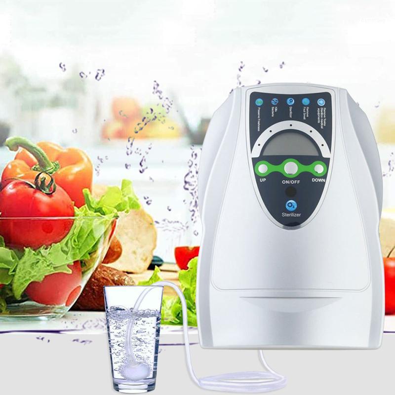 

500mg/h Ozone Generator Water Purifier Household Vegetable Meat Fresh Purify Ozonator Ionizator With Digital Timing Display1