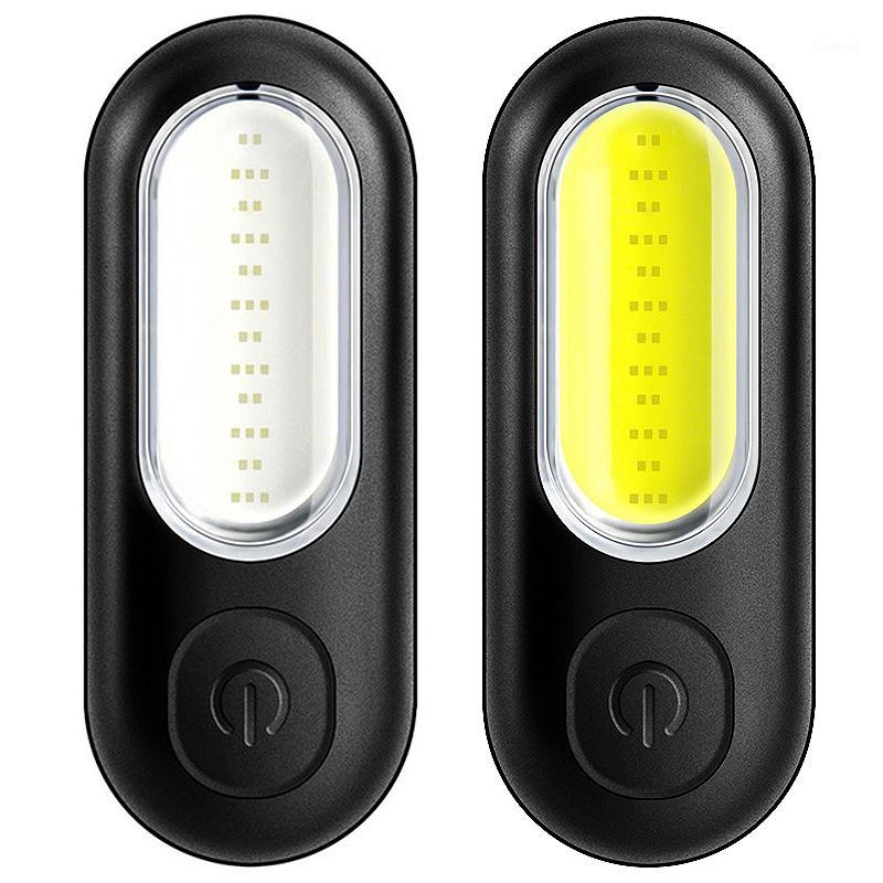 

2Pcs Bike Bicycle Light Cob LED Taillight + Front Light Waterproof Safety Warning Cycling USB Rechargeable Lamp1