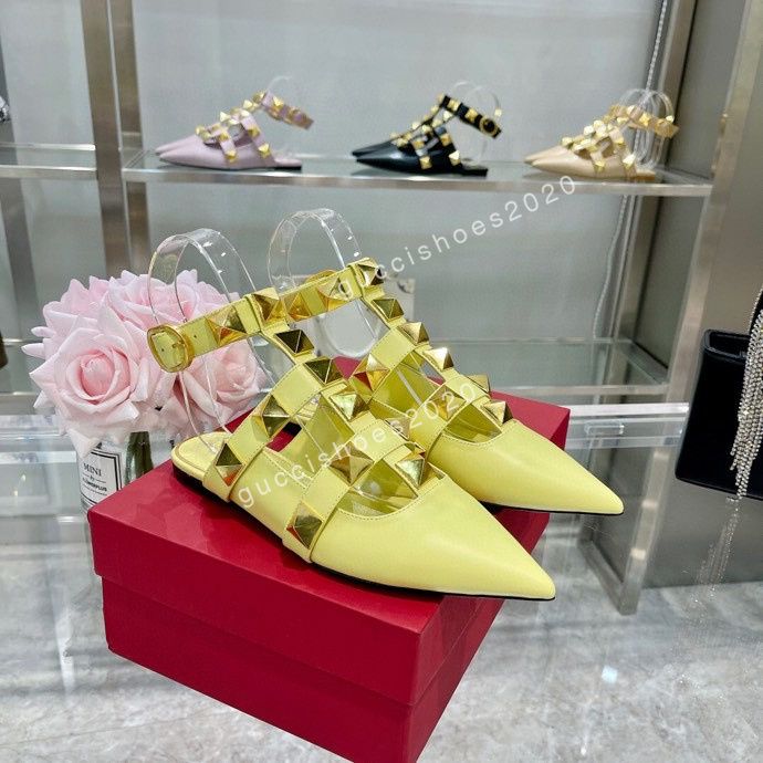 

Women High Heels Dress Shoes Strap with Studs Rivets Lady Girls Sexy Pointed Party Toe Buckle Slippers Sandals Platform Pumps Wedding size35-42, 10