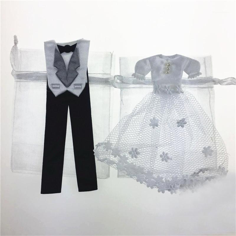 

Delicate Wedding gift bag lace wedding dress suit fashionable chamfered packaging Korean flower bags we can custom other size1