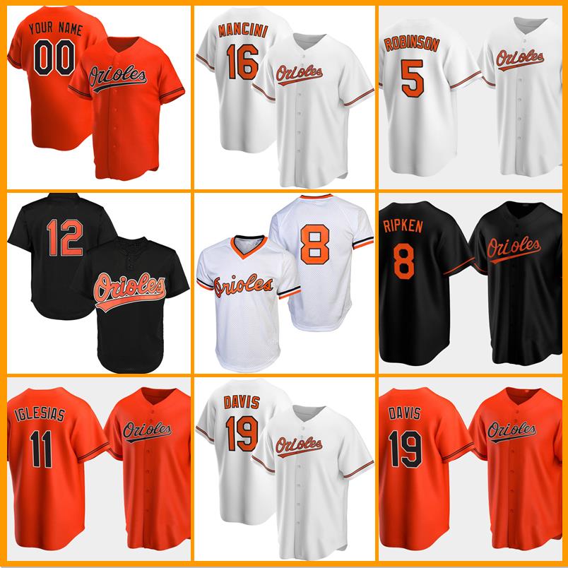 

Men 16 Trey Mancini Custom 6 Ryan Mountcastle Oriole Chris Davis Baseball Jersey 8 Cal Ripken Jr. 47 John Means Freddy Galvis 25 Anthony Santander, Custom men -jinying