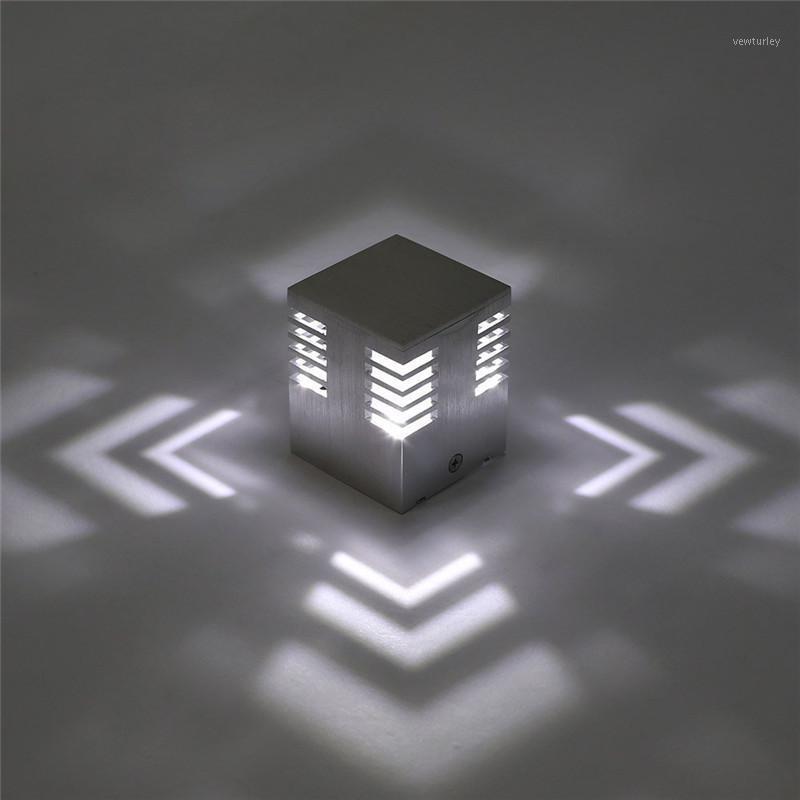 

Cube LED Indoor Lighting Wall Lamp Modern Home Lighting Decoration Wall Sconce Aluminum Lamp 1W 3W 85-265V For Home Corridor1