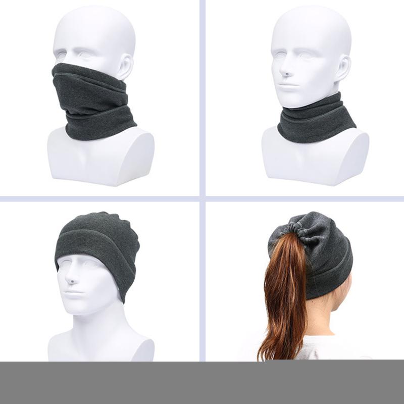 

2021 naturehike Bandana Balaclava 2PC Winter Loop Scarf Unisex Warm Knit Woven Fleece Lined Multifunction Mask Neck scarf