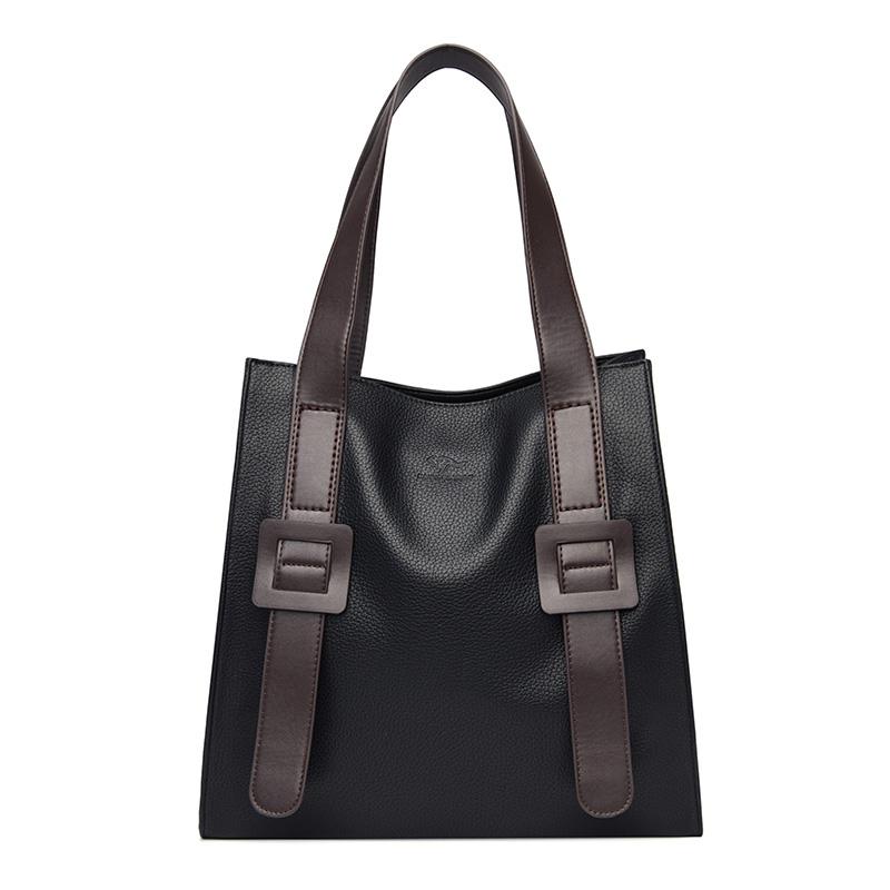 

Luxury Women's PU Leather Handbags Shoulder Bags For Women 2021 Designer Fashion Crossbody Bag Top-Handle Bags Bolsas Feminina, Brown