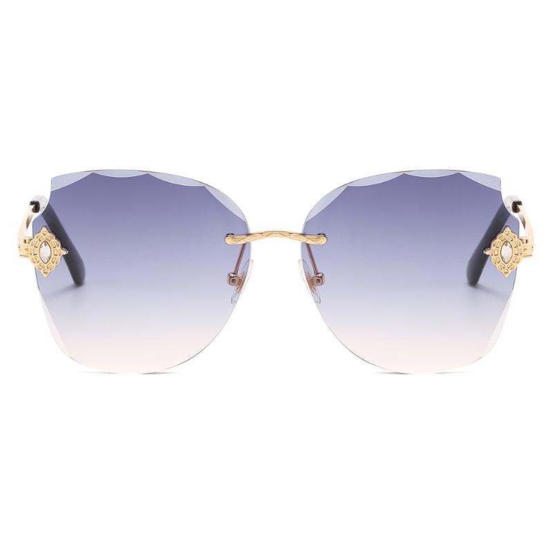 

BINGKING Oversized Women Sunglasses Butterfly Shape 5 Colors Brand Design Gradient Ocean Lenses 5822 UV400 Protection Eyewear