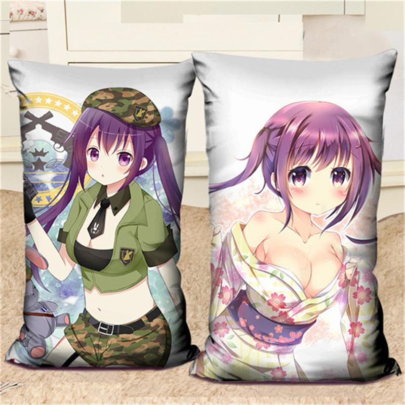 

40x60CM decorative pillow House anime cartoon pillow cushion japanese world anime Solf Two-sided Prints gifts