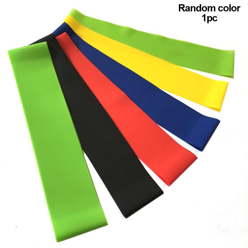 

Fitness Yoga Pilates Loop Exercise Resistance Band Elastic Latex Workout Training Gym