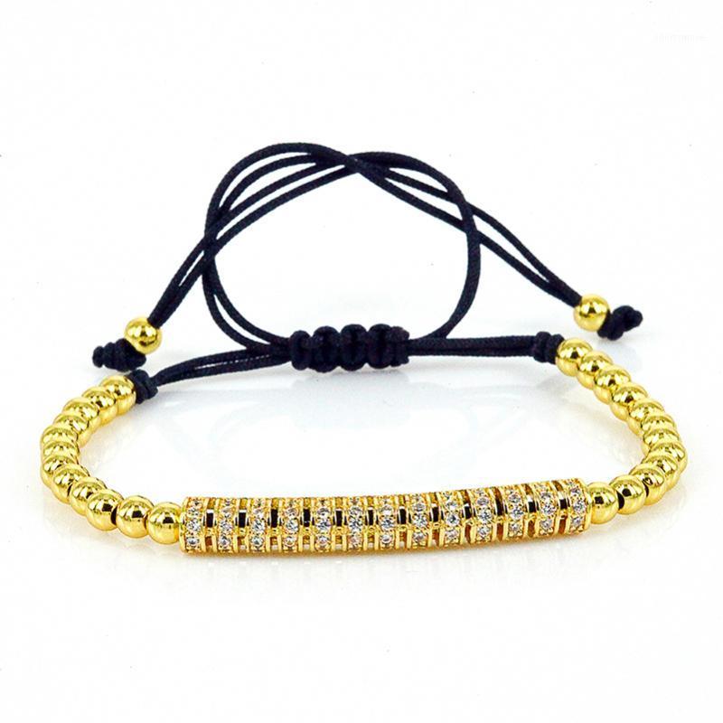 

Anil Arjandas Men Bracelets Beads Micro CZ Beads Braiding Macrame Jewelry Bracelets For Women Pulseira Feminina1