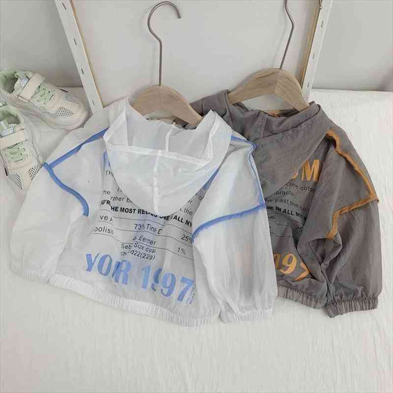 

summer children clothing sun break girls cardigan jackets sport kids clothes baby girl jacket for boys windbreaker outerwear, Blue;gray