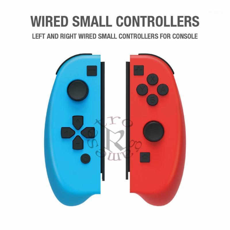 

left and right wired small controllers for console for Switch plug and play not need charger Wired Joystick Gamepad1