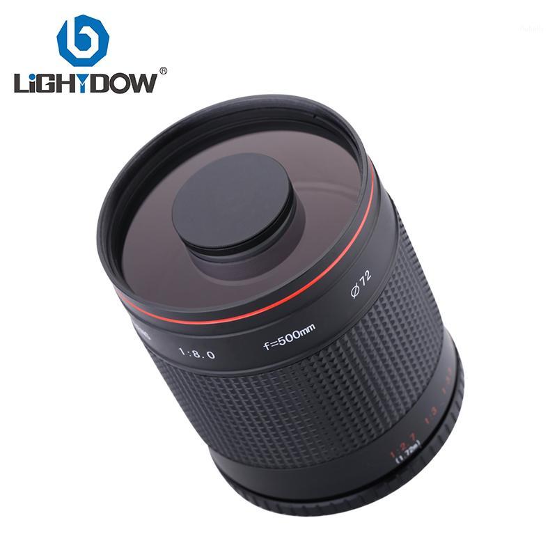 

Lightdow 500mm F8 Telephoto Manual Mirror Lens with T2 T Mount Adapter Ring for Canon Nikon Sony Pentax Fujifilm Olympus Camera1