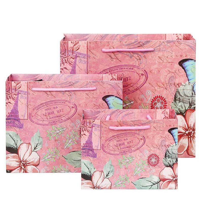 

1pcs European style Beautiful Flower Wedding Candy Box Candy Bag Baby Shower Wedding Favors High-end Paper Gift Box