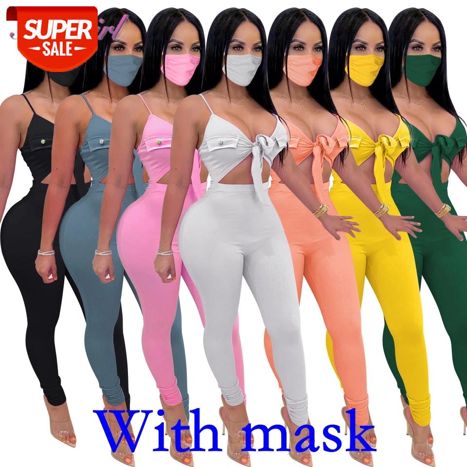 

women jumpsuit with mask #6S1i, Black;white