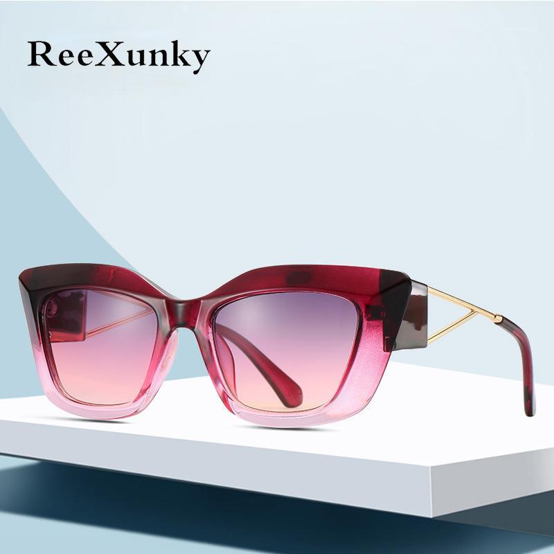 

Vintage Cat Eye Sunglasses Women 2020 Fashion Gradient Sun Glasses Designer Ladies Sunglass Hipster Sexy Shades1