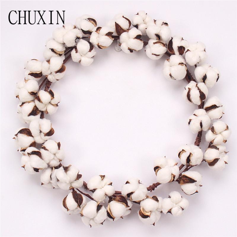 

New Christmas Wreath Artificial Berry Cotton Fake Wreath Home Party Door Wall Decoration Window Display Photography props1, A 25cm