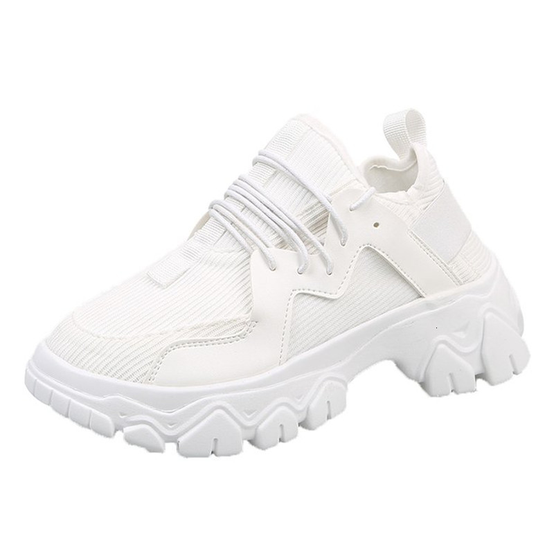 

2021 New Thick Women's Casual Fashion Father Femme Krasovki Basket Shoes 1ZYW