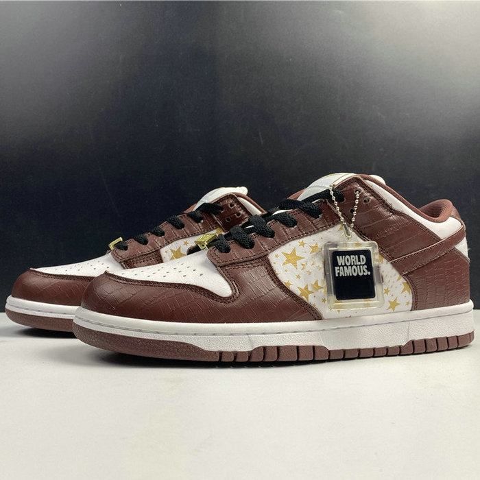 

SB Low Super Star Dunk Skateboard Shoes Designer Trainers des Chaussures Taquets Sports Sneakers, White;red