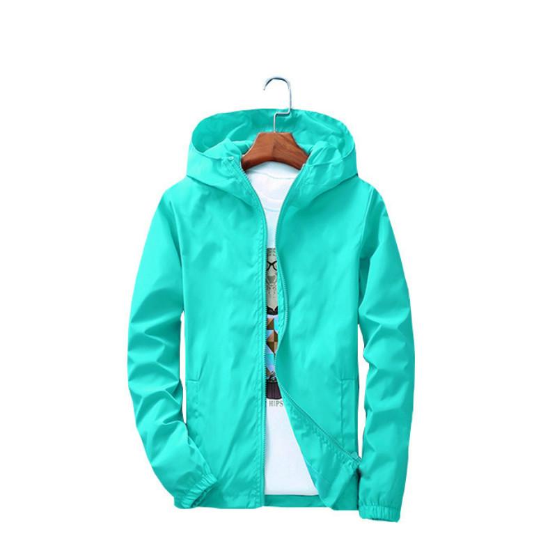 

New Men' Women' Large Size Couple Long-sleeved Tracksuit 2021 Spring Autumn Fashion Thin Jacket Casual Solid Color Sportswear, 665 light blue