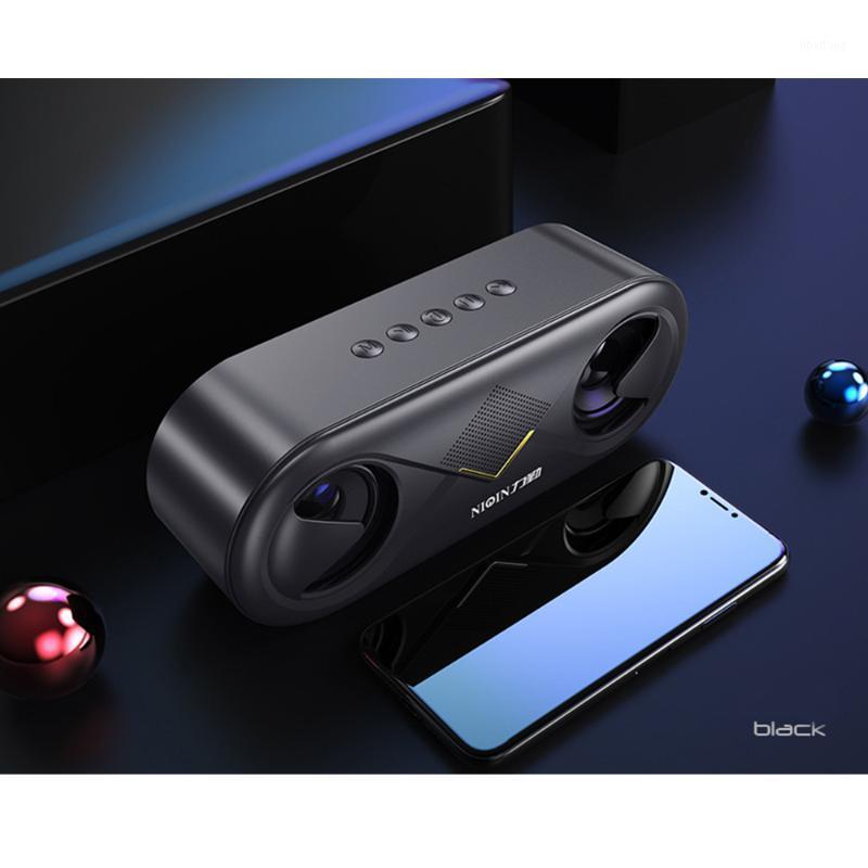 

Wireless Bluetooth 5.0 Speaker 4D Stereo Sound Loudspeaker Portable Outdoor Double Speakers Support TF card/USB drive/AUX1