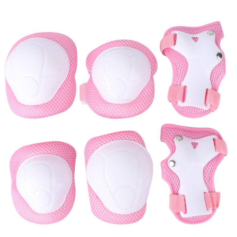 

Kid's Knee Pads Elbow Pads Wrist Guards for Skateboarding Cycling Skating Roller Blading Protective Gear (S, Yellow