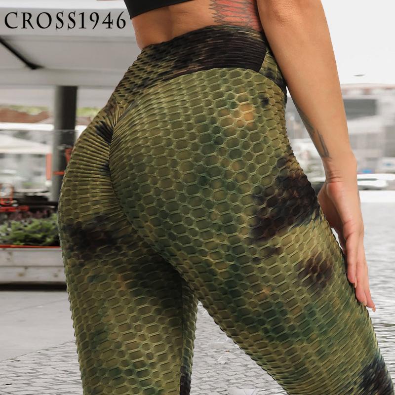 

New Print Women Sexy Yoga Pants Gym Leggings High Waist Sports Pants Workout Running Leggins Fitness Leggings Yoga, Fluorescent green