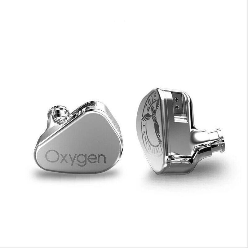 

TANCHJIM Oxygen Carbon Nanotube Diaphragm HiFi In-Ear Earphone metal shell with 0.78mm 2 Pins Detachable cable, Silver