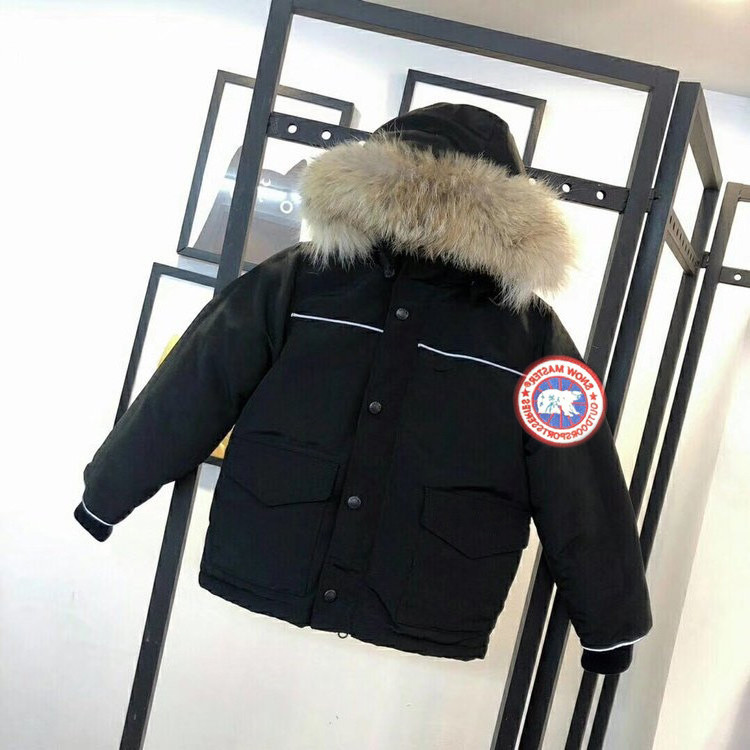 

sale Canada winter Preferred Kids Clothing hot brand Hooded Thick warm Boy And girls Outwear high quality Goose Down Coat Children's jacket