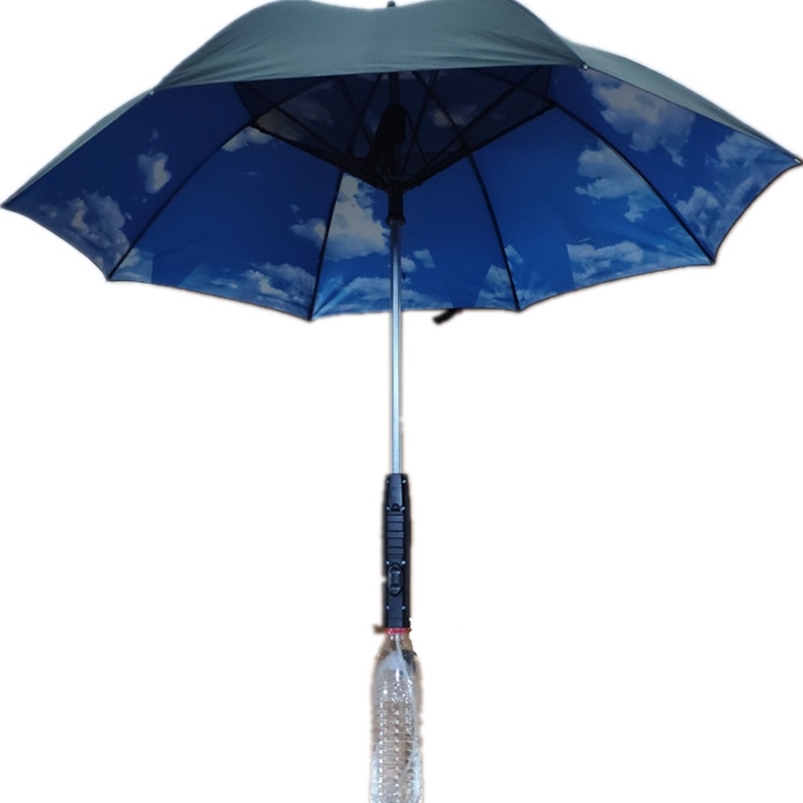 

Long-Handle Summer Umbrella with Fan and Spray 201218