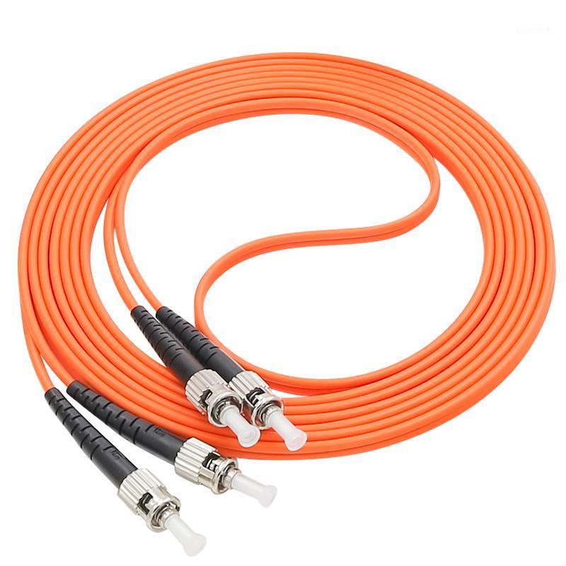 

Optical Fiber Jumper Patch Cord Cable,ST/UPC-ST/UPC,3.0mm Diameter,OM1 Multimode 62.5/125,Duplex1