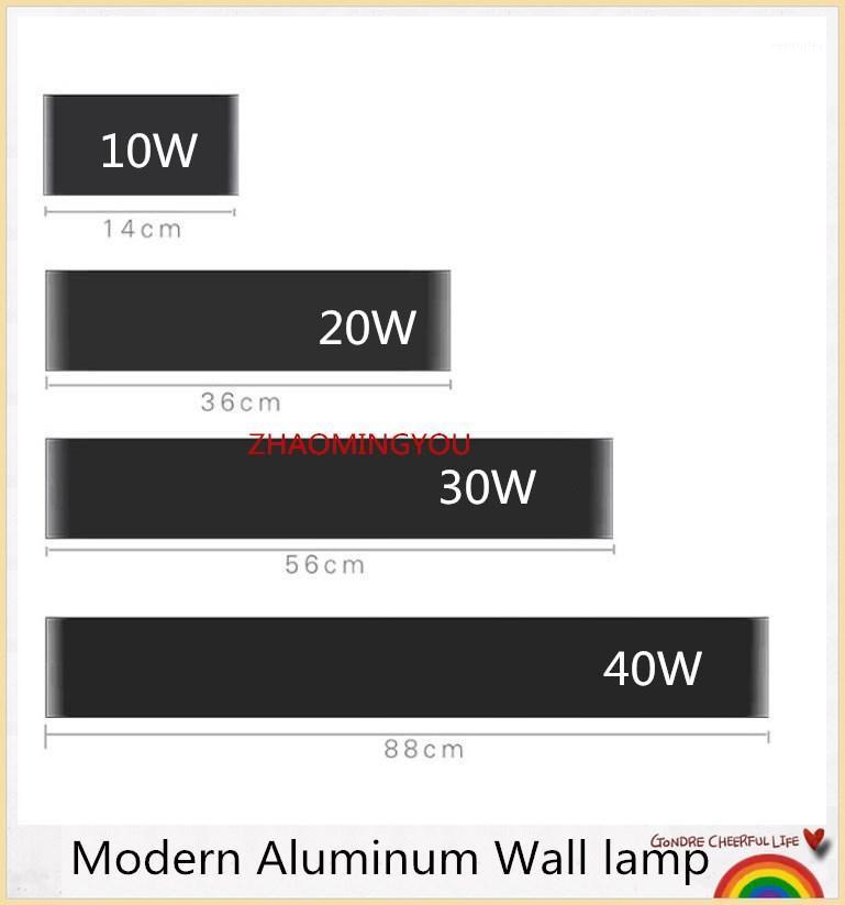

YOU 1PCS Modern Aluminum Wall lamp 10W 20W 30W 40W LED Wall Sconce Lamp Lighting Indoor Bedroom Bathroom Mirror Front Lights1