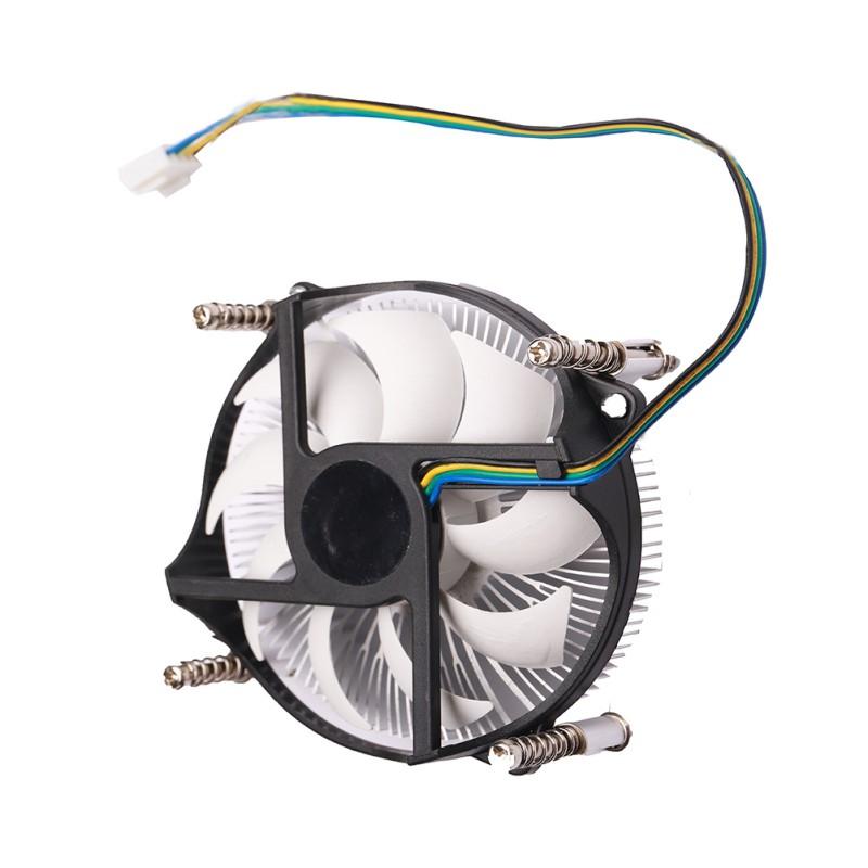 

CPU Cooling Fan Ultra-thin 4 Pin Fans Cooler For Intel LGA 115x Computer for i3