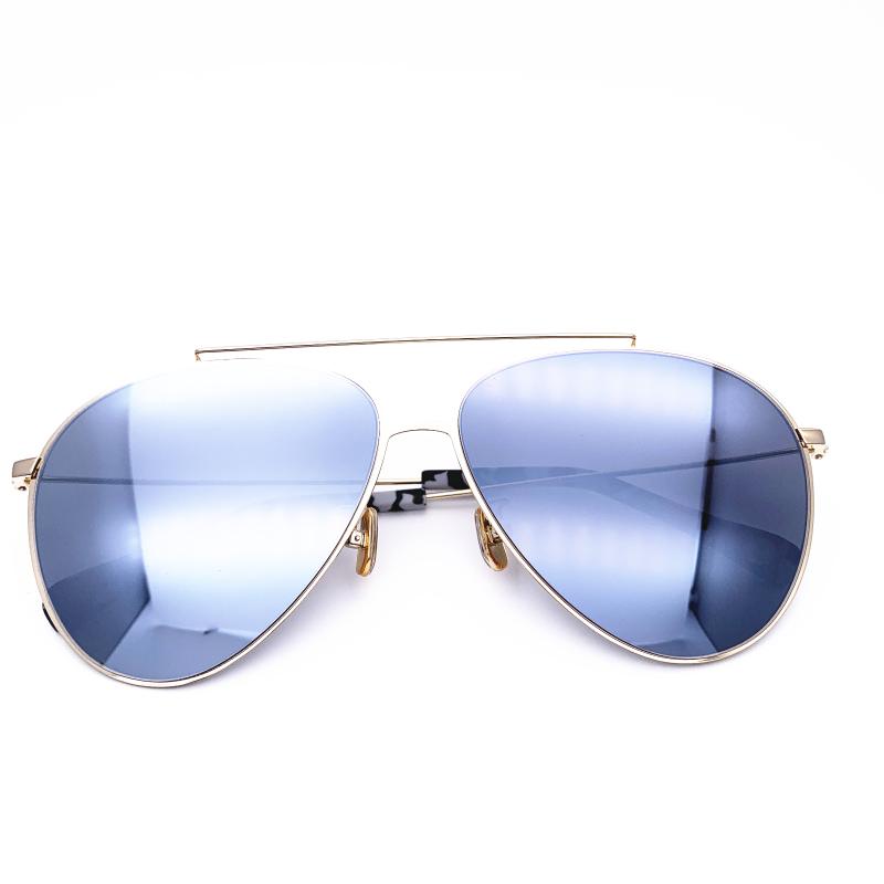 

Belight Optical Chinese Pattern Ultra light Metal Pilot Women Men Protection Sunglasses with Case Oculos JC.S.114