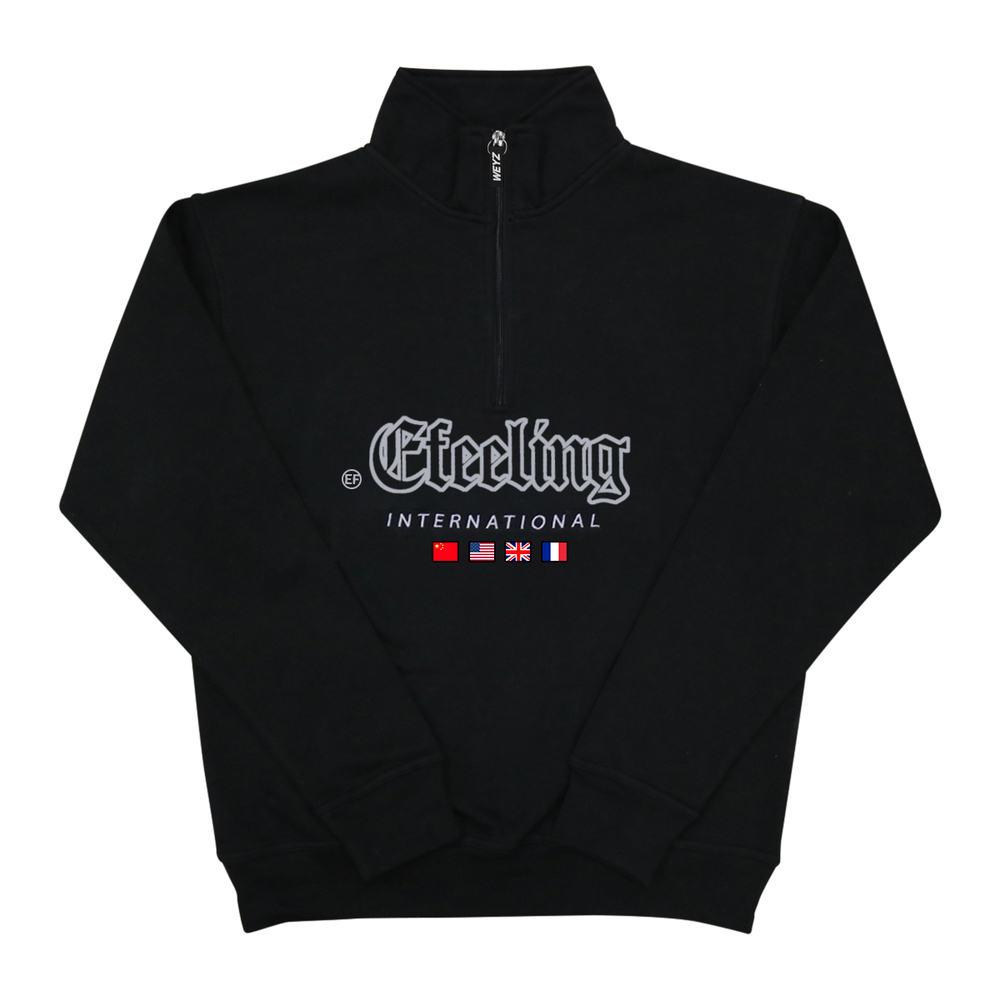 

Mens 100% Cotton Fleece Hoodies,Wholesale Cheap Custom Embroidered Hoodies, Black