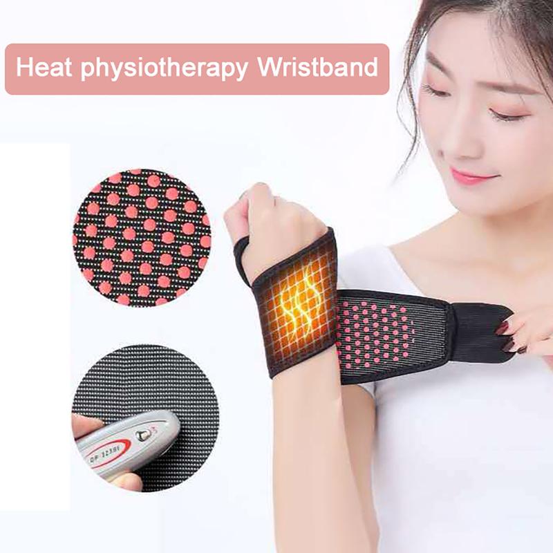 

1 Pair Dot Matrix Self Heating Knee Pads Brace Sports Kneepad Tourmaline Knee Support For Arthritis Joint Pain Relief Recovery#T, Black